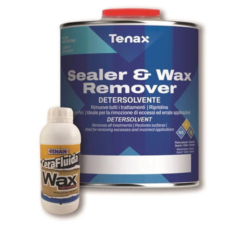 Tenax Sealer and Wax Remover for Natural and Engineered Stone - in use