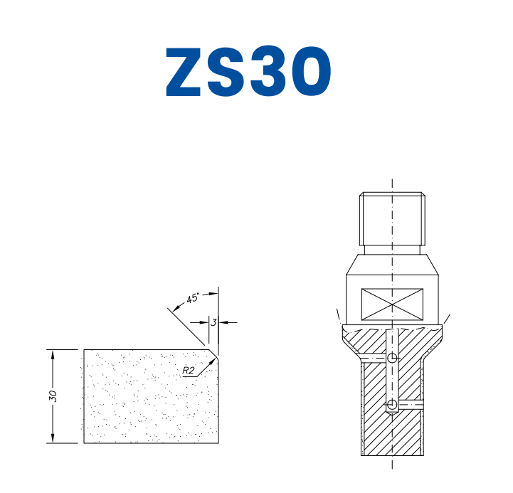 ZS30 (30mm Single Chamfer)