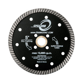 Diamax Cyclone Turbo Diamond Blades for Granite and Stone Cutting