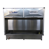 Weha Filter Project 10 ft Wet Dust Collector Booth for Stone Fabrication - in use