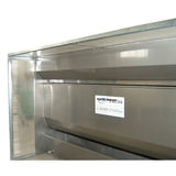 Weha Filter Project 10 ft Wet Dust Collector Booth for Stone Fabrication - close-up detail