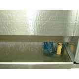 Weha Filter Project 10 ft Wet Dust Collector Booth for Stone Fabrication - dimensions