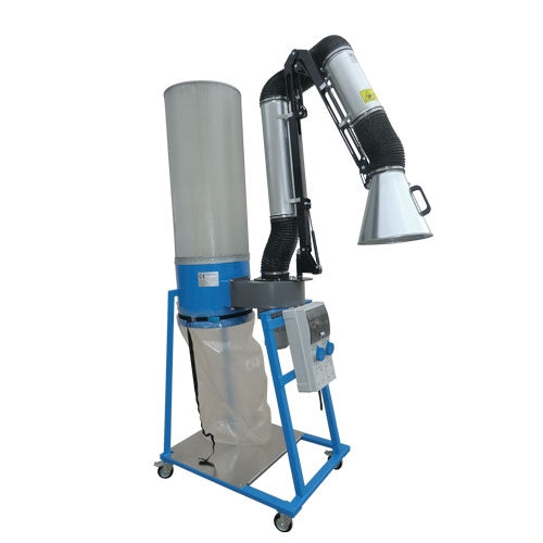 Weha/Tenax TEC740 Mobile Dust Extractor for Professional Stone Fabrication and Repair
