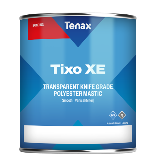 Tenax Tixo Extra Knife Grade Transparent - side view