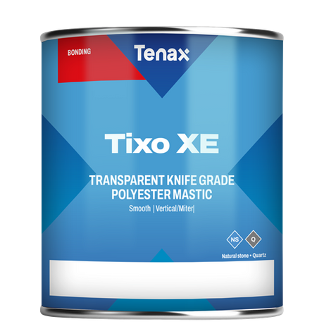 Tenax Tixo Extra Knife Grade Transparent - side view