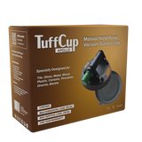 Tenax TuffCup Apollo 8" Manual Hand Pump Vacuum Suction Cup for Stone Fabrication