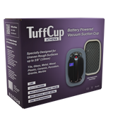 Tenax TuffCup Athena 11" LED Battery Powered Vacuum Cup — 440 lb Heavy-Duty Capacity