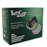 Tenax TuffCup Poseidon 8" Battery Powered LED Vacuum Cup for Stone and Glass