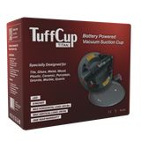 Tenax TuffCup Titan 8" LED Battery Powered Vacuum Cup for Granite and Glass