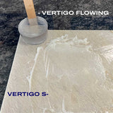 Tenax Vertigo Water Clear Flowing Vinyl Ester - in use