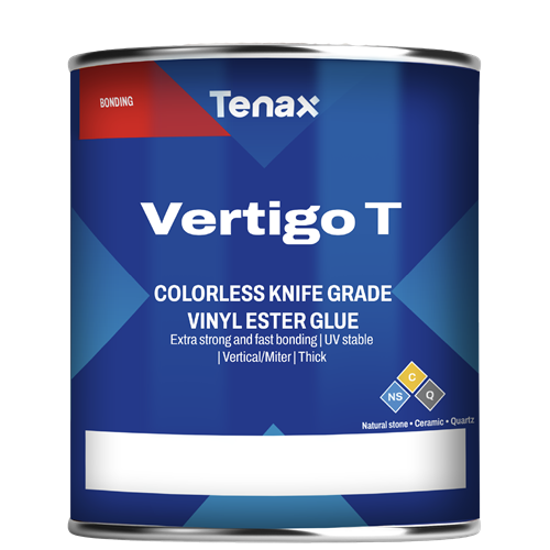 Tenax Vertigo T Vinyl Ester Knife Grade  Professional Grade - side view
