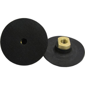 Weha 5/8-11 Super Flex Back Up Pad Diamond Polishing Pad for Stone - close-up detail