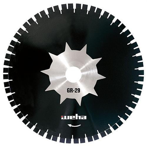 Weha GR-29 16 inch Split Segment Bridge Saw Blade