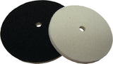 Weha Medium Density Felt Polishing Pad for Granite and Marble Buffing - 4"