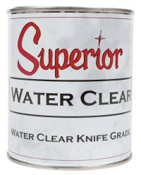 Superior Water Clear Polyester Knife Grade Adhesive