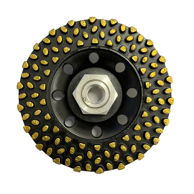 Weha 50-60 Blitz Cluster Style Cup Wheel for Stone Grinding