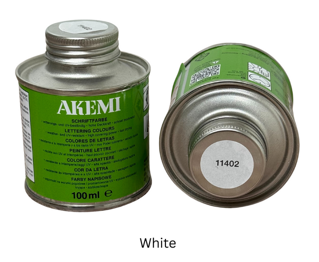 Akemi Lettering Color 100 ml - Monument and Memorial Stone Paint