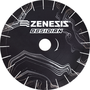 Zenesis Obsidian - Bridge Saw Blades for Engineered Stone, Porcelain, Marble and Quartzite - Dynamic Stone Tools