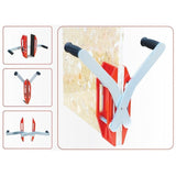 Abaco Double Handed Giant Carry Clamps (White Rubber)