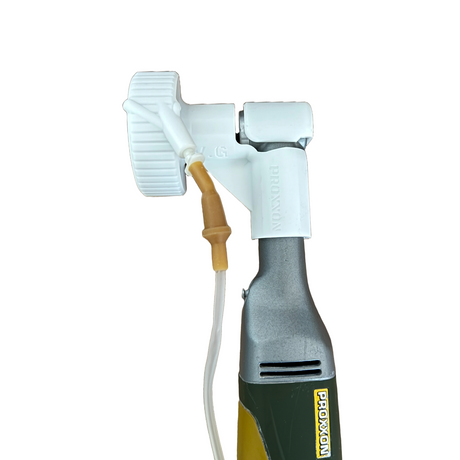 Baumesser Water Guard installed on Proxxon