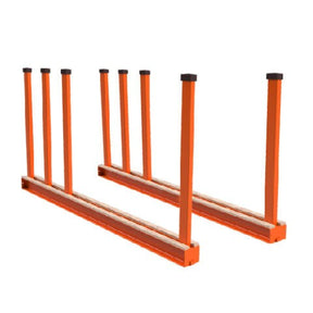 Pole For Abaco Bundle Slab Rack-Black Rubber Cap