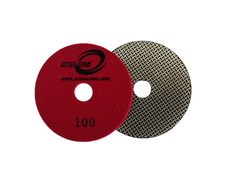 Cyclone 4" Electroplated Flexible Pad