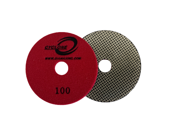 Cyclone 4" Electroplated Flexible Pad