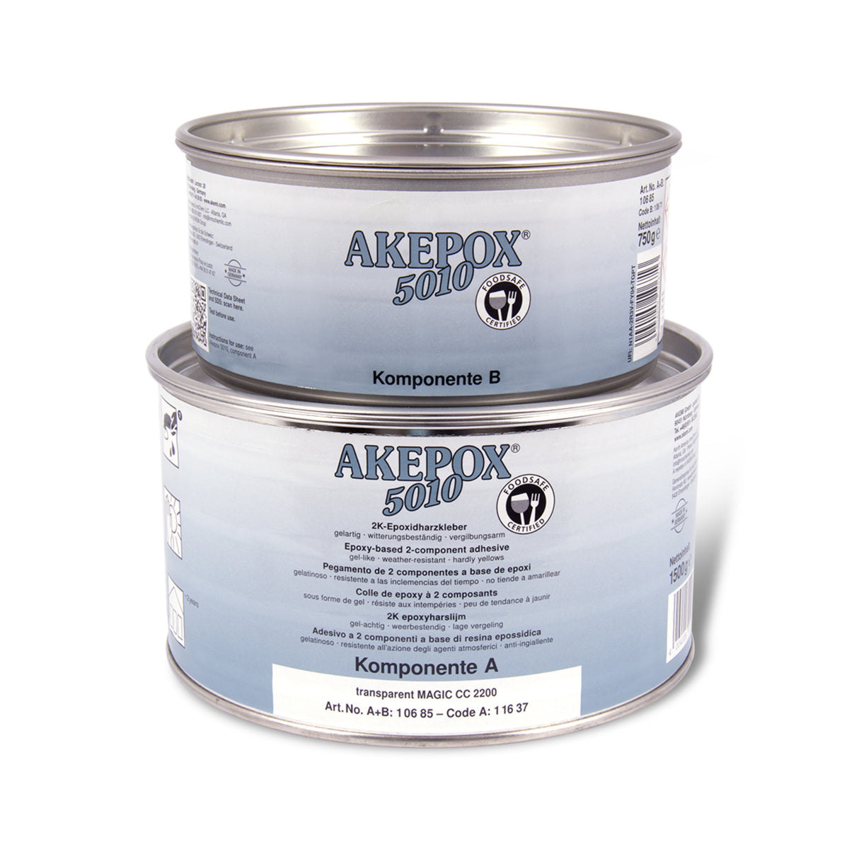 Akemi AKEPOX 5010 1 kg. - 2-Component Construction Adhesive