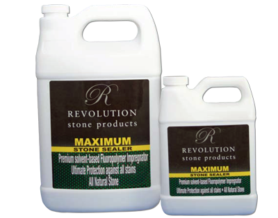 Revolution MAXIMUM Stone Sealer - Premium Solvent-Based Fluoropolymer Impregnator