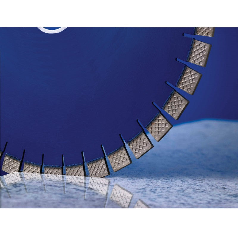 DIAMAX DIABU Blue Eagle 16″ Bridge-Saw Blade — Quartzite, Quartz & Granite