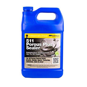 Miracle Sealants PLUSGAL4 511 Porous Plus Sealer, Gallon, Yellow - Dynamic Stone Tools