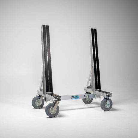 Omni Cubed EZ Haul™ Half A-Frame Cart — 750 lb Foldable Aluminum Glass & Tile Cart — product image