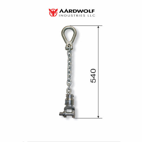 Aardwolf SSC1.5T Combo Swivel Chain, Lifting lug - 1.5T