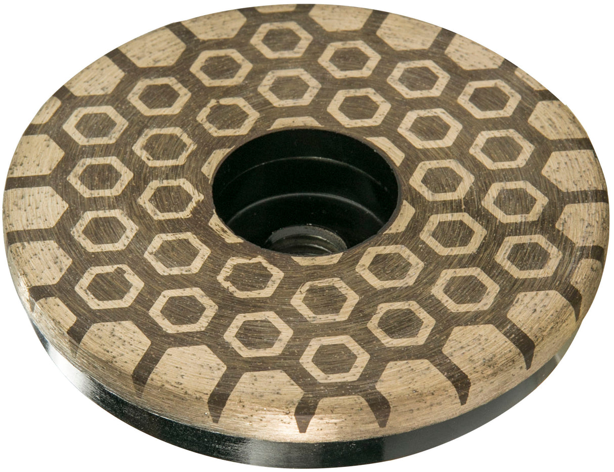 Cyclone 4" Resin Cup Wheel With Aluminum Backer