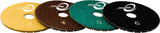 Diamax Cyclone Snail Lock Auto-Edge System -- Cup Wheel and Velcro Pads