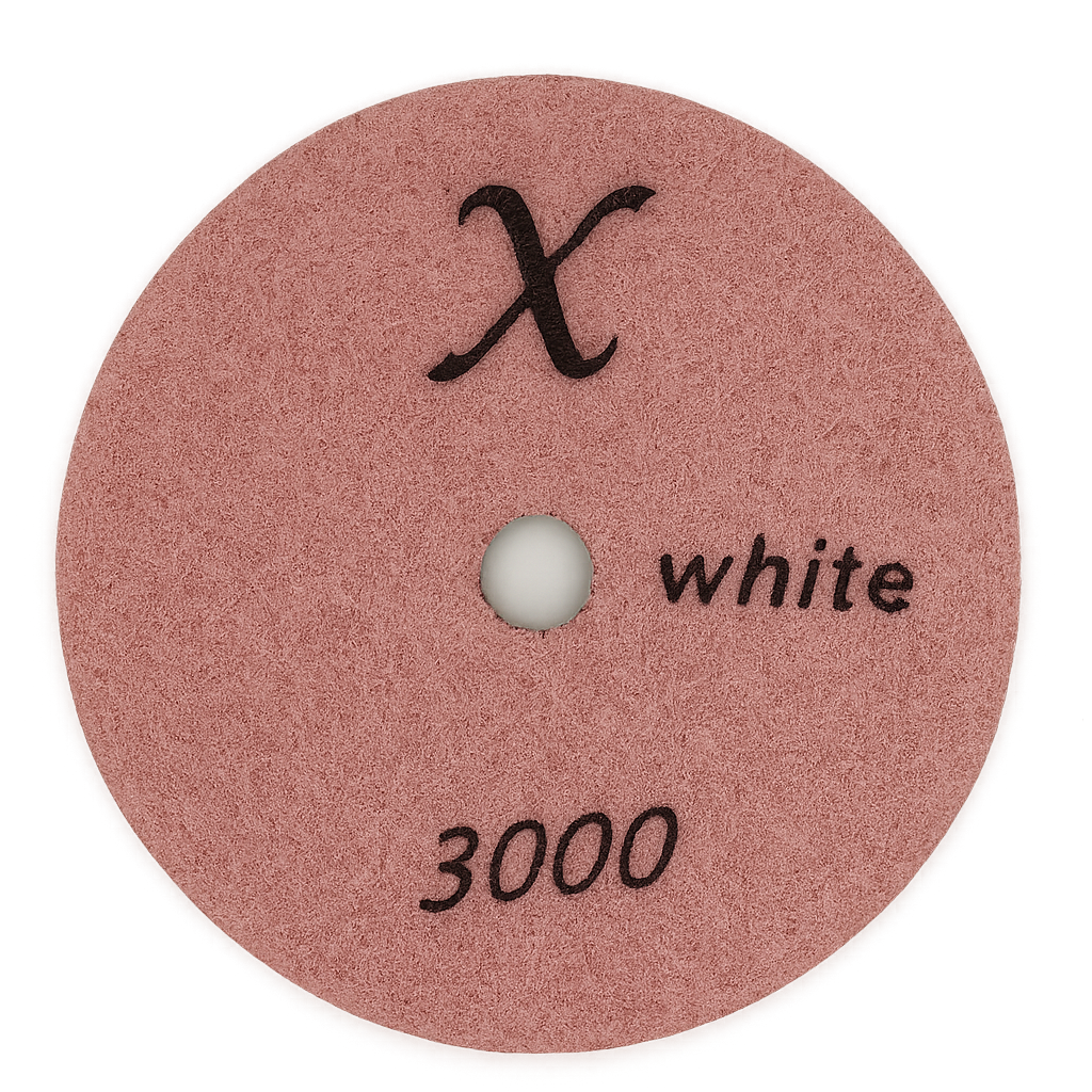 X Wet Polishing Pad with White Resin (XW-Series)