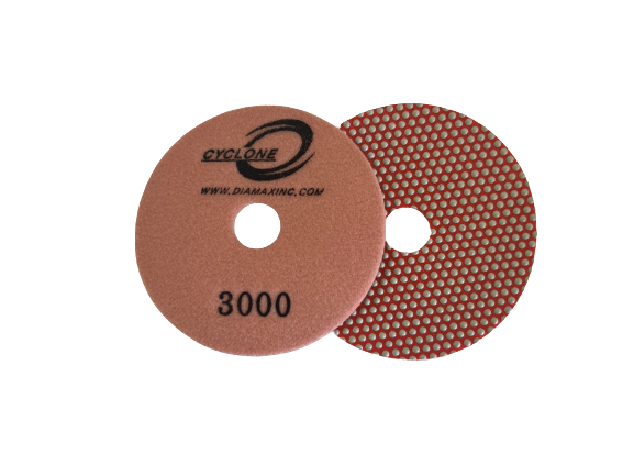 Cyclone 4" Electroplated Flexible Pad