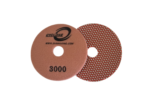 Cyclone 4" Electroplated Flexible Pad