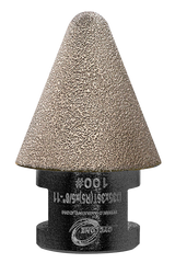 Cyclone Diamond Cone, 100 Grit, 5/8-11 Thread