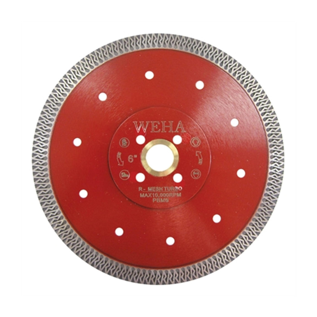 Weha USA Black Cougar Diamond Bridge Saw Blade for Granite, Quartz Engineered Stone and Hard Marbles