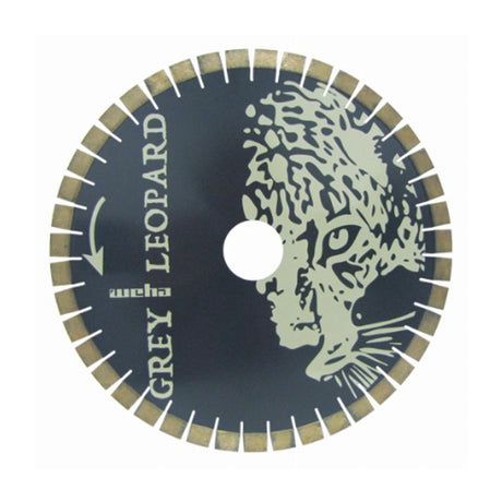 Weha USA Grey Leopard Diamond Bridge Saw Blade for Quartzite, Granite, Quartz and Marble