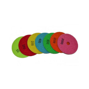 Z Series High Quality Dry Polishing Pads (4") - Dynamic Stone Tools