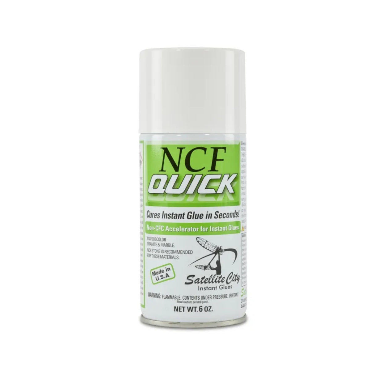 Satellite City QA-6 NCF Quick Aerosol Accelerator 6 oz