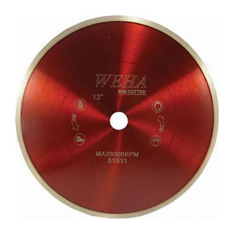 Weha USA Continuous Rim Blade for Natural Stone and Glass