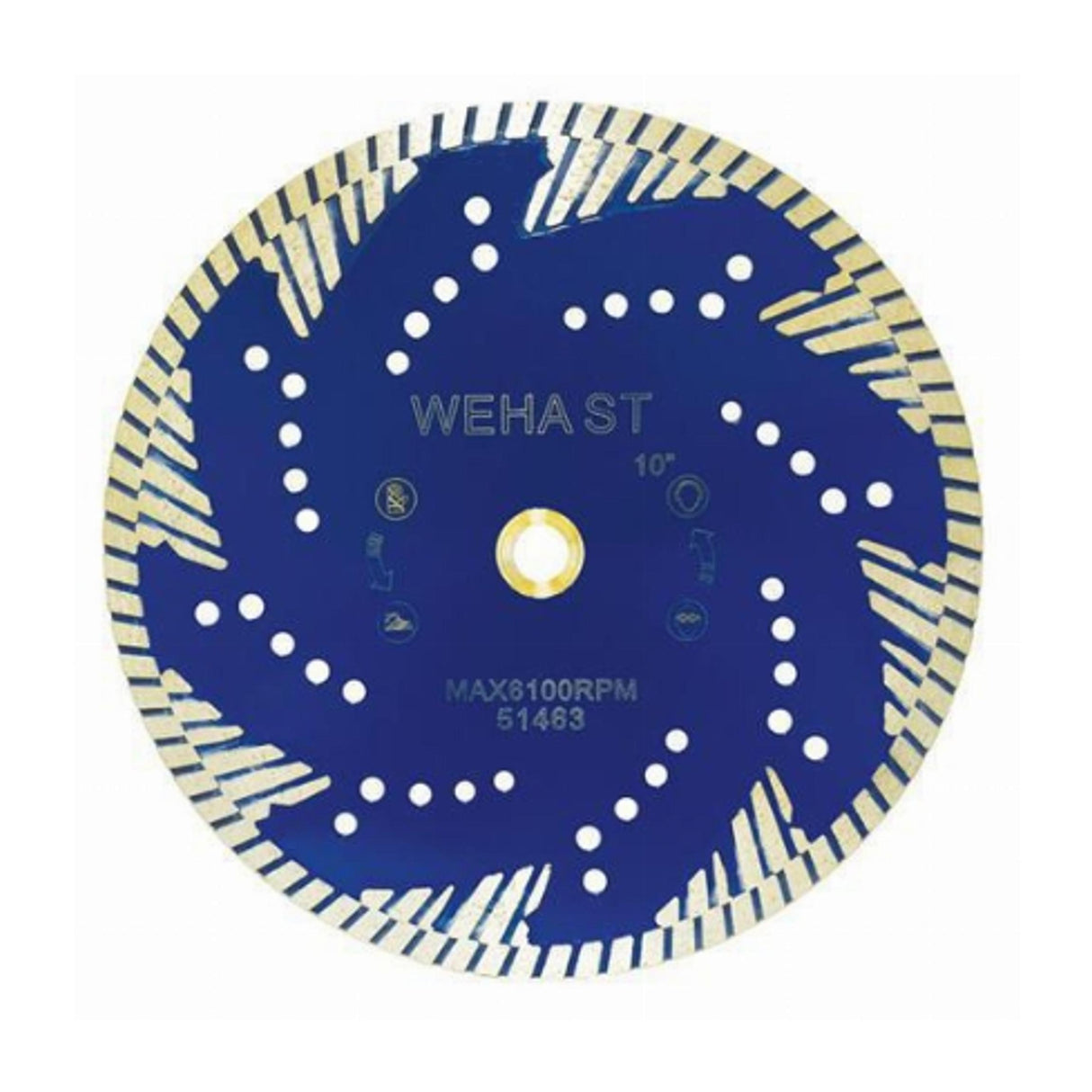 Weha USA ST Side Cut Blades for Granite, Quartzite, Engineered Stone, Quartz, Marble and all Natural Stones