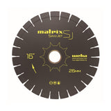 Weha USA Matrix SJ SawJet Bridge Saw Blade with 20mm Arbor for Quartz, Quartzite, Granite and Marble