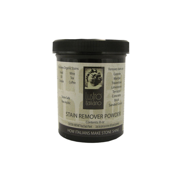 Lustro Italiano Stain Remover Poultice Powder 8 oz - Dynamic Stone Tools