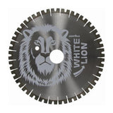 Weha USA White Lion Quartzite Bridge Saw Blade with 60mm Arbor for Quartzite, Granite and Engineered Stone