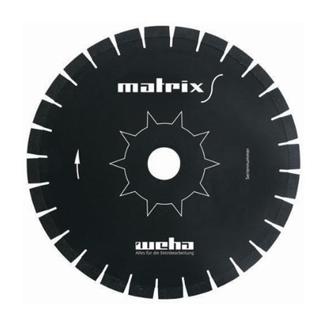 Weha USA Matrix S Diagonal Diamond Bridge Saw Blade  for Granite, Marble, Quartz, and Occasional Quartzite Stone