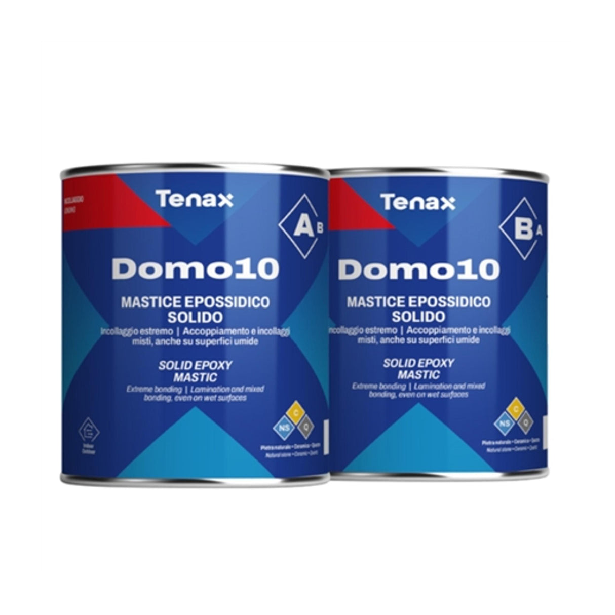 Tenax Domo 10 A&B Knife-Grade Epoxy for Stone  High Strength, Indoor/Outdoor, VOC Compliant